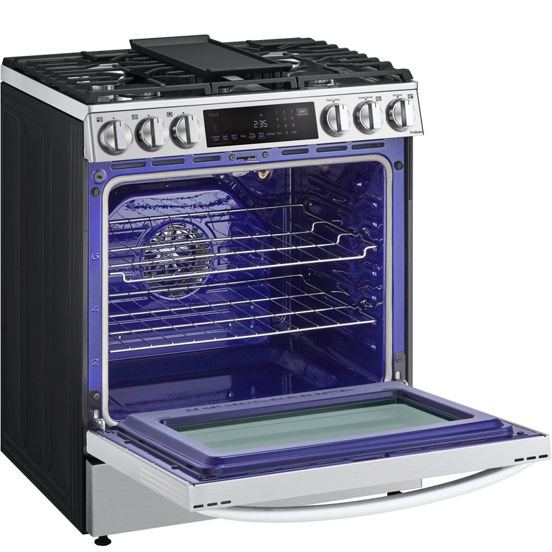 LG 30-inch Slide-In Gas Range with Air Fry LSGL6335F IMAGE 12