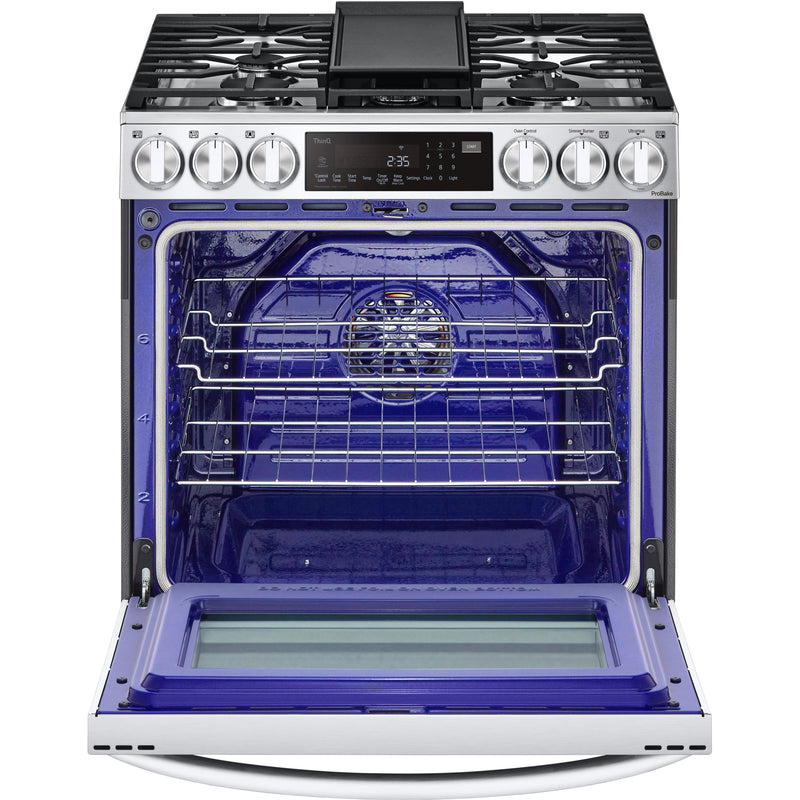 LG 30-inch Slide-In Gas Range with Air Fry LSGL6335F IMAGE 3