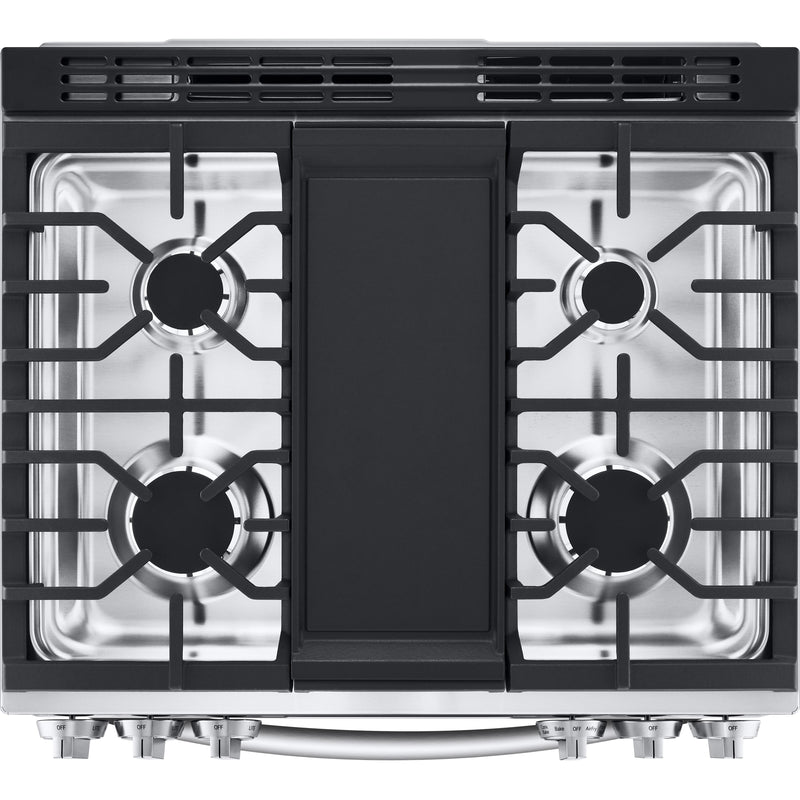 LG 30-inch Slide-In Gas Range with Air Fry LSGL6335F IMAGE 7