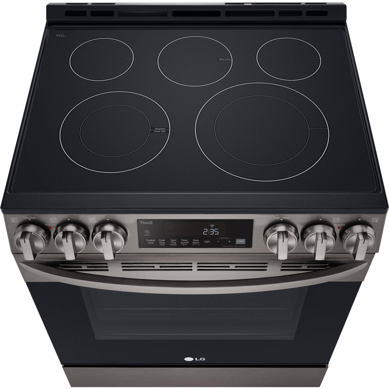 LG 30-inch Slide-in Electric Range with Air Fry Technology LSEL6333D - 178403 IMAGE 2