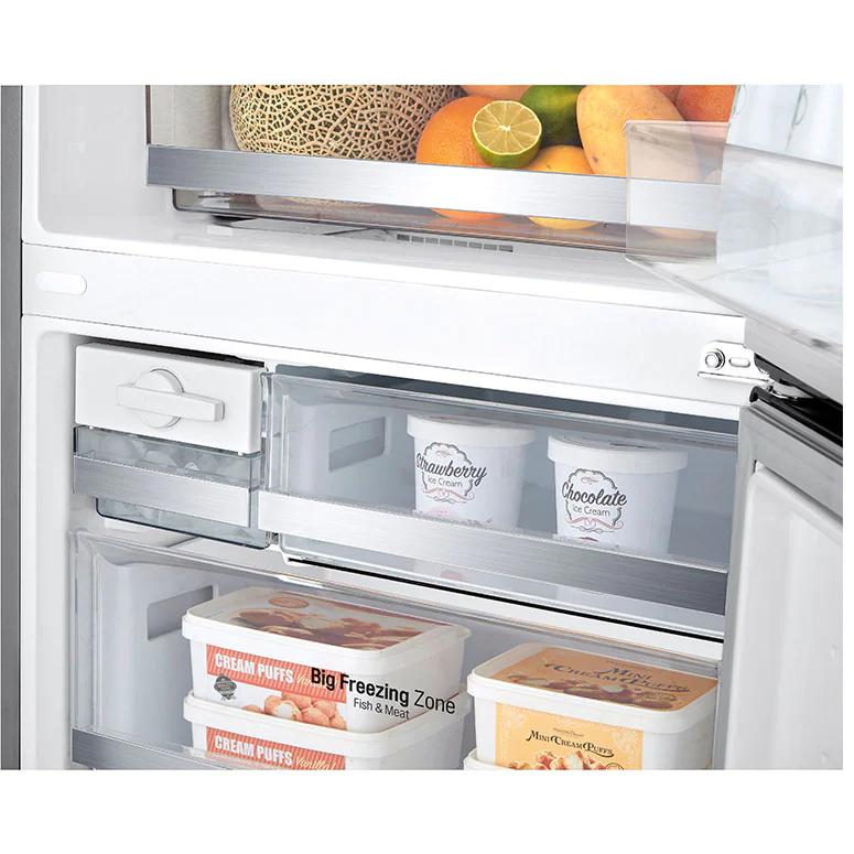 LG 28-inch, 14.7 cu.ft. Counter-Depth Bottom Freezer Refrigerator with Multi-Air Flow Cooling LBNC15251V IMAGE 10