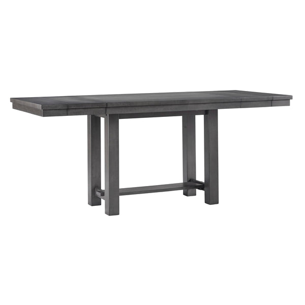 Signature Design by Ashley Myshanna Counter Height Dining Table with Trestle Base ASY0421 IMAGE 1