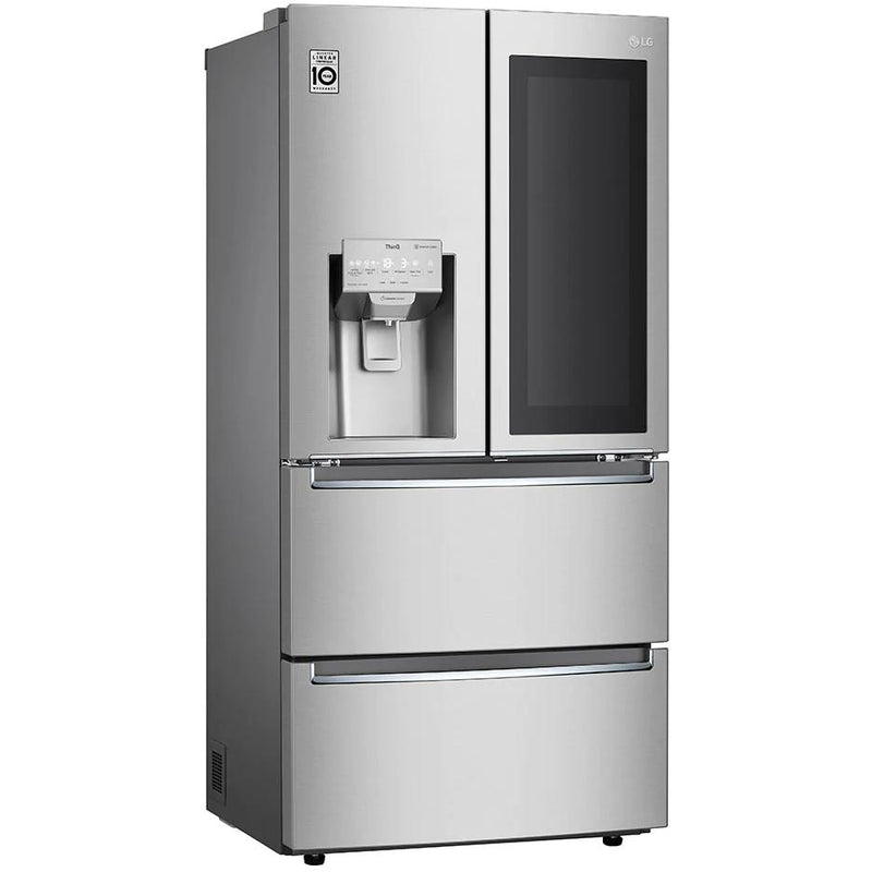 LG 33-inch, 18.4 cu.ft. Counter-Depth French 4-Door Refrigerator with SpacePlus™ Ice System LRMVC1803S IMAGE 12