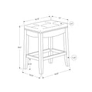 Monarch Pub Height Stool M1459 IMAGE 5