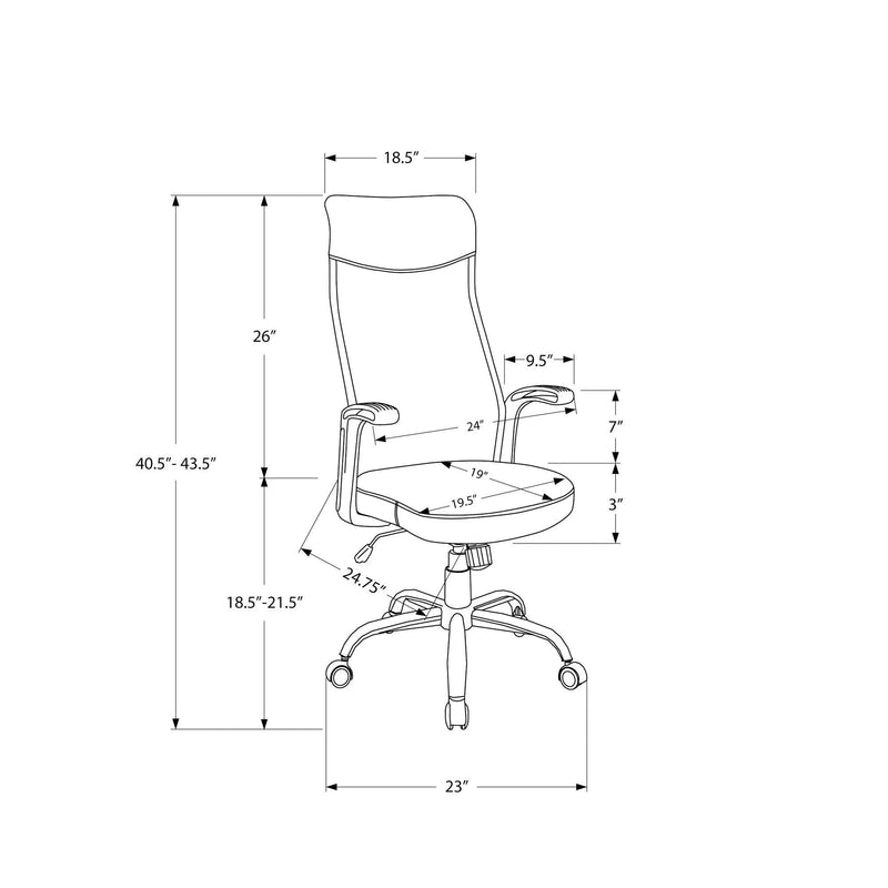 Monarch Office Chairs Office Chairs M1653 IMAGE 11