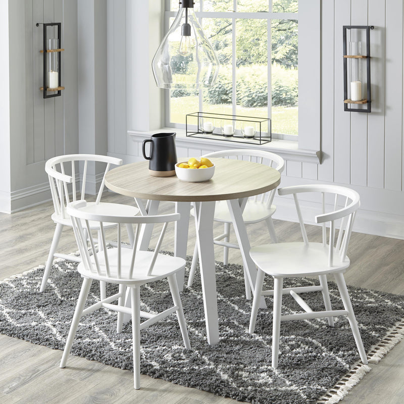 Signature Design by Ashley Round Grannen Dining Table ASY0395 IMAGE 6