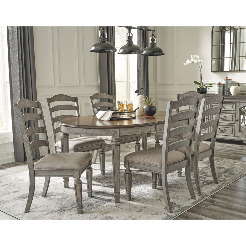 Signature Design by Ashley Oval Lodenbay Dining Table ASY3358 IMAGE 8