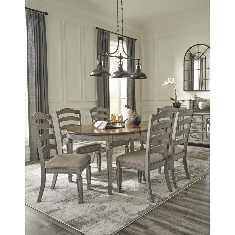 Signature Design by Ashley Oval Lodenbay Dining Table ASY3358 IMAGE 9