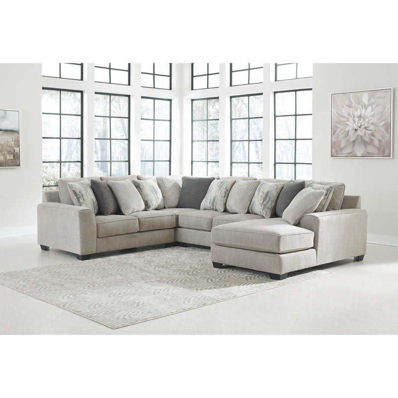 Benchcraft Ardsley Fabric 4 pc Sectional ASY1209 IMAGE 2