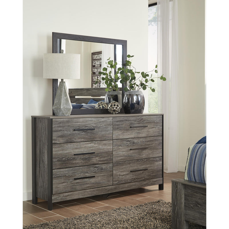Signature Design by Ashley Cazenfeld 6-Drawer Dresser with Mirror 167264/65 IMAGE 2