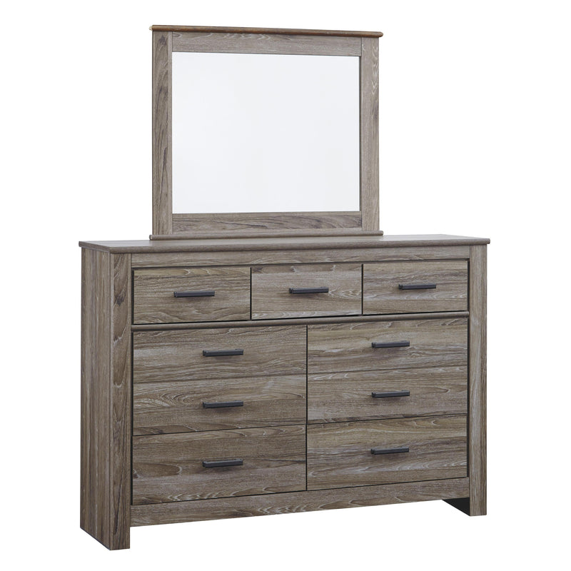 Signature Design by Ashley Zelen 7-Drawer Dresser with Mirror ASY0492 IMAGE 1