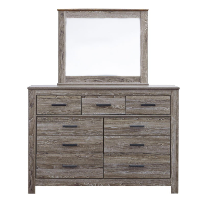 Signature Design by Ashley Zelen 7-Drawer Dresser with Mirror ASY0492 IMAGE 2