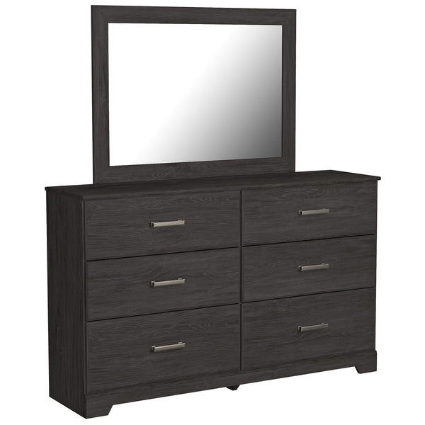 Signature Design by Ashley Belachime 6-Drawer Dresser with Mirror ASY1663 IMAGE 1