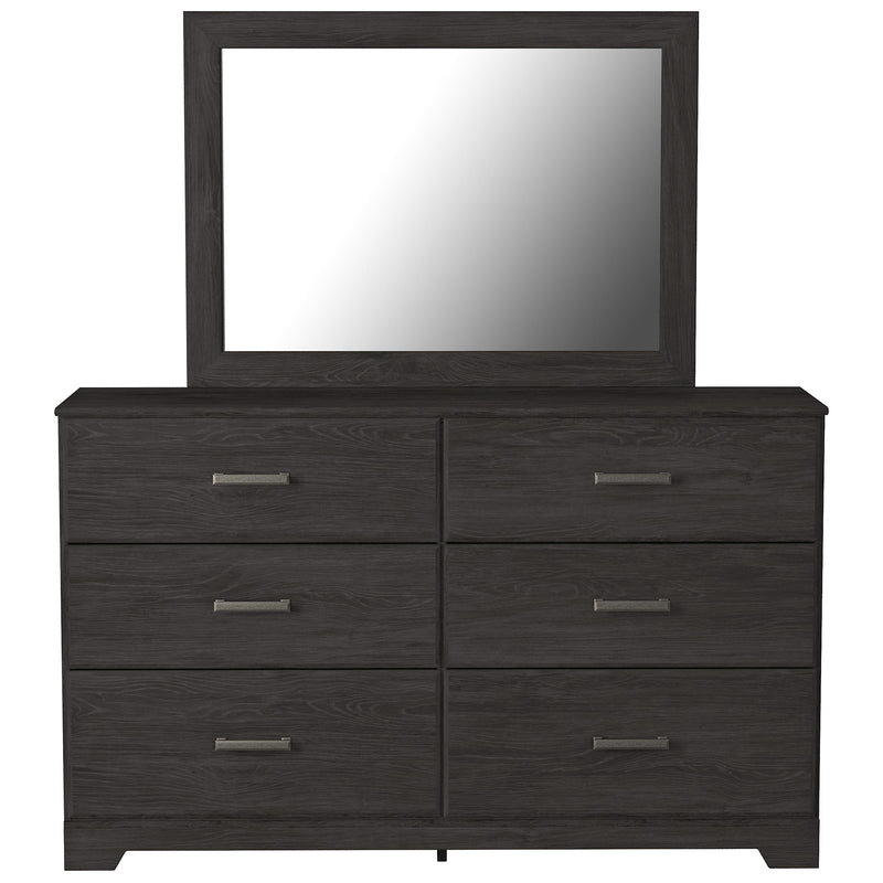 Signature Design by Ashley Belachime 6-Drawer Dresser with Mirror ASY1663 IMAGE 2