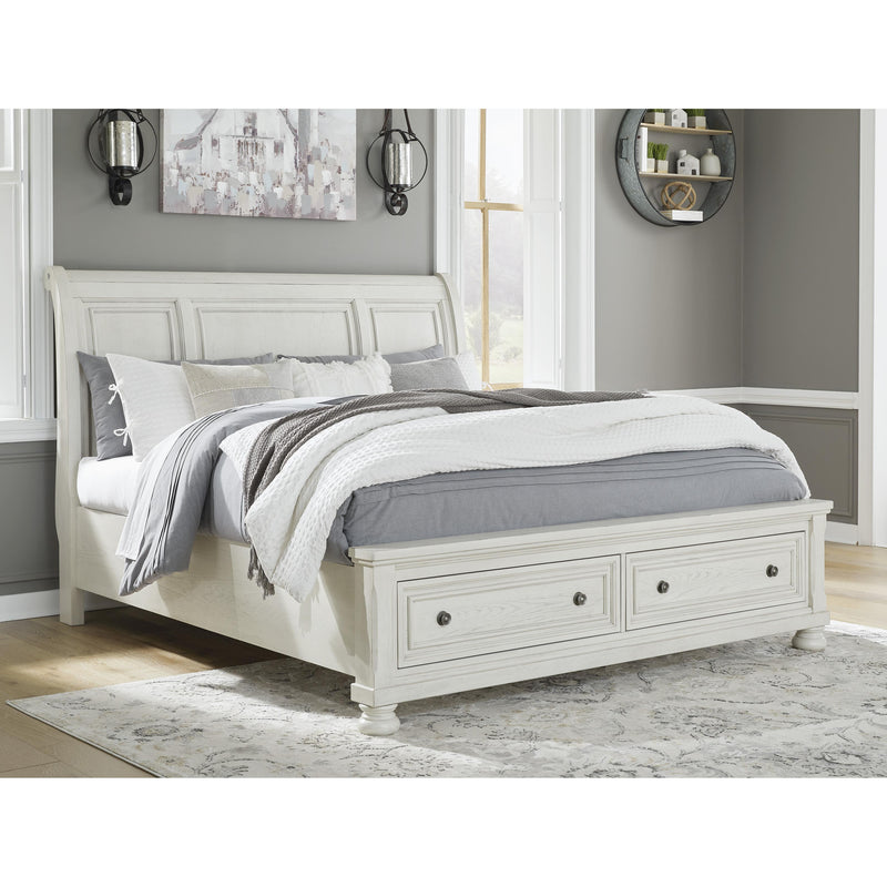 Signature Design by Ashley Robbinsdale Queen Sleigh Bed with Storage ASY0006 IMAGE 5