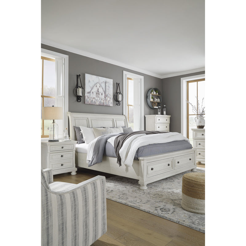 Signature Design by Ashley Robbinsdale Queen Sleigh Bed with Storage ASY0006 IMAGE 7