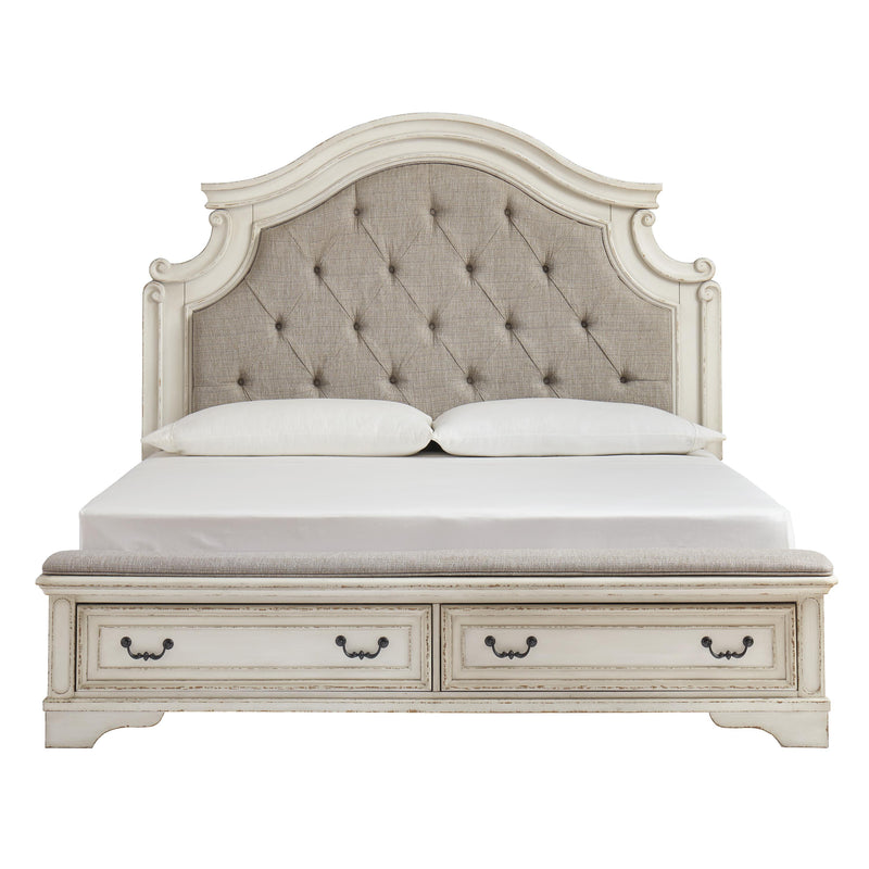 Signature Design by Ashley Realyn Queen Upholstered Panel Bed ASY1145 IMAGE 2