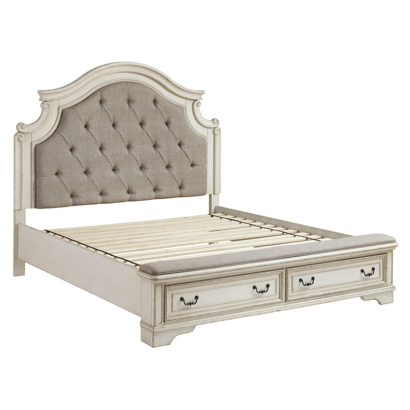 Signature Design by Ashley Realyn Queen Upholstered Panel Bed ASY1145 IMAGE 4