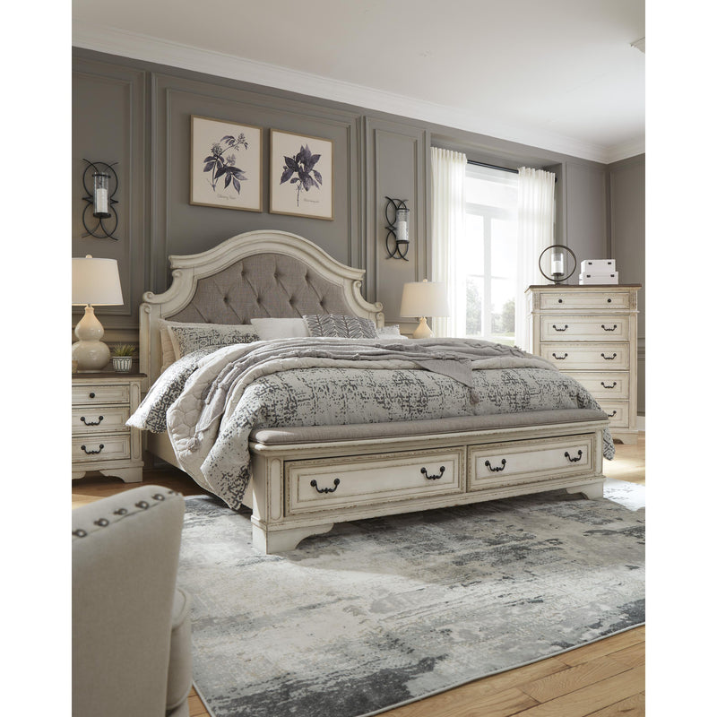 Signature Design by Ashley Realyn Queen Upholstered Panel Bed ASY1145 IMAGE 7