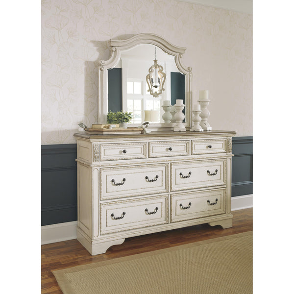 Signature Design by Ashley Realyn 7-Drawer Dresser with Mirror ASY2844 IMAGE 1
