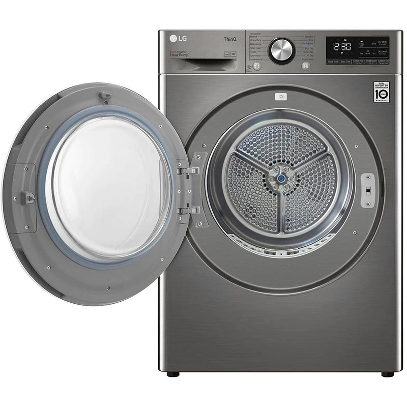 LG 4.2 cu.ft Electric Dryer with SmartDiagnosis™ DLHC1455P IMAGE 2