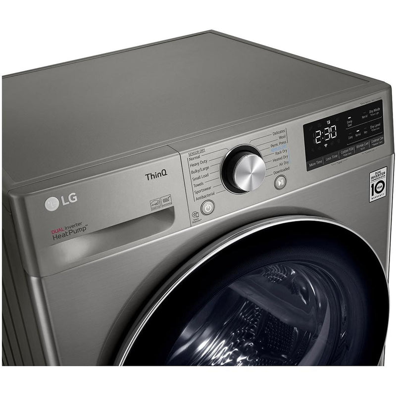 LG 4.2 cu.ft Electric Dryer with SmartDiagnosis™ DLHC1455P IMAGE 4