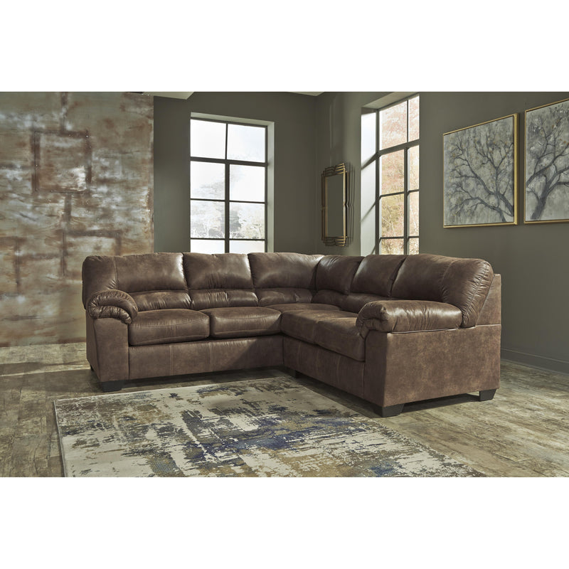 Signature Design by Ashley Bladen Leather Look 2 pc Sectional ASY3037 IMAGE 2