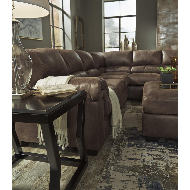 Signature Design by Ashley Bladen Leather Look 3 pc Sectional ASY3038 IMAGE 6
