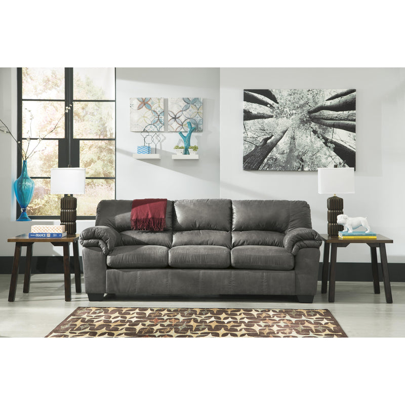 Signature Design by Ashley Bladen Stationary Leather Look Sofa 177673 IMAGE 2