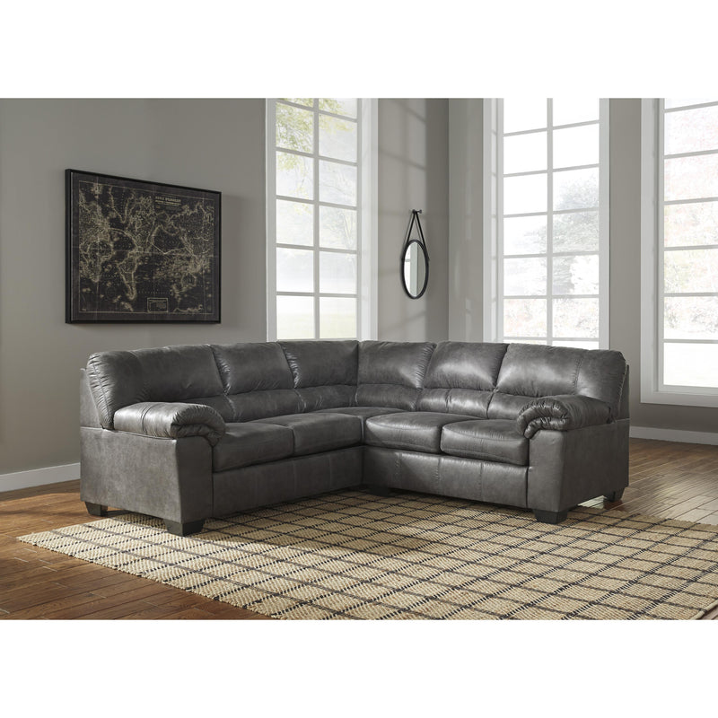 Signature Design by Ashley Bladen Leather Look 2 pc Sectional ASY3046 IMAGE 2