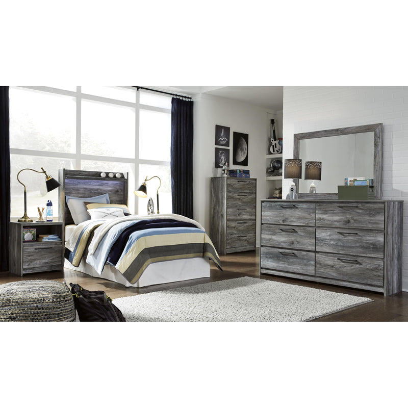 Signature Design by Ashley Baystorm 6-Drawer Dresser with Mirror ASY1660 IMAGE 14