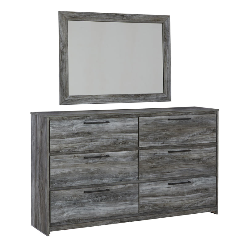 Signature Design by Ashley Baystorm 6-Drawer Dresser with Mirror ASY1660 IMAGE 2