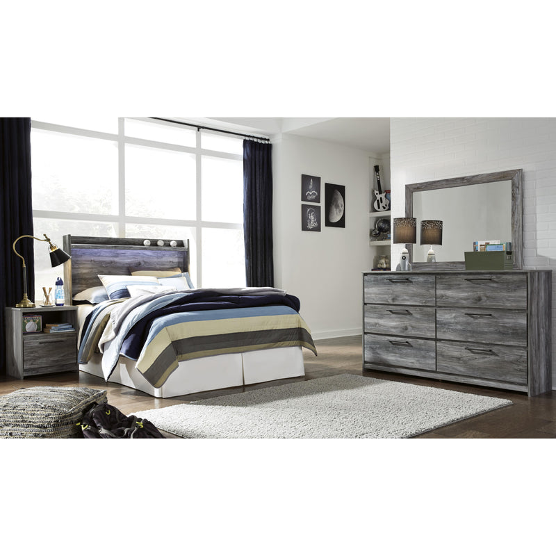 Signature Design by Ashley Baystorm 6-Drawer Dresser with Mirror ASY1660 IMAGE 4