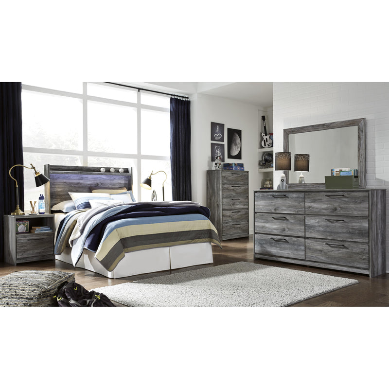 Signature Design by Ashley Baystorm 6-Drawer Dresser with Mirror ASY1660 IMAGE 8