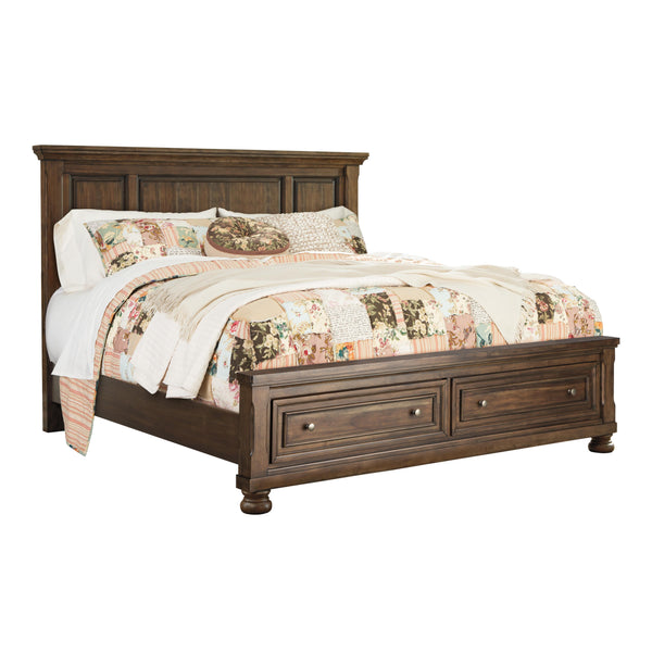 Signature Design by Ashley Flynnter King Panel Bed with Storage ASY2344 IMAGE 1