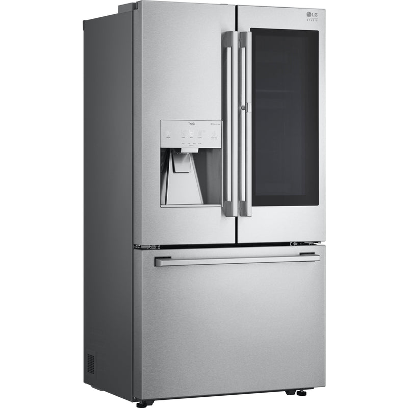 LG STUDIO 36-inch, 23.5 cu.ft. Freestanding French 3-Door Refrigerator with Wi-Fi Connect SRFVC2416S IMAGE 10