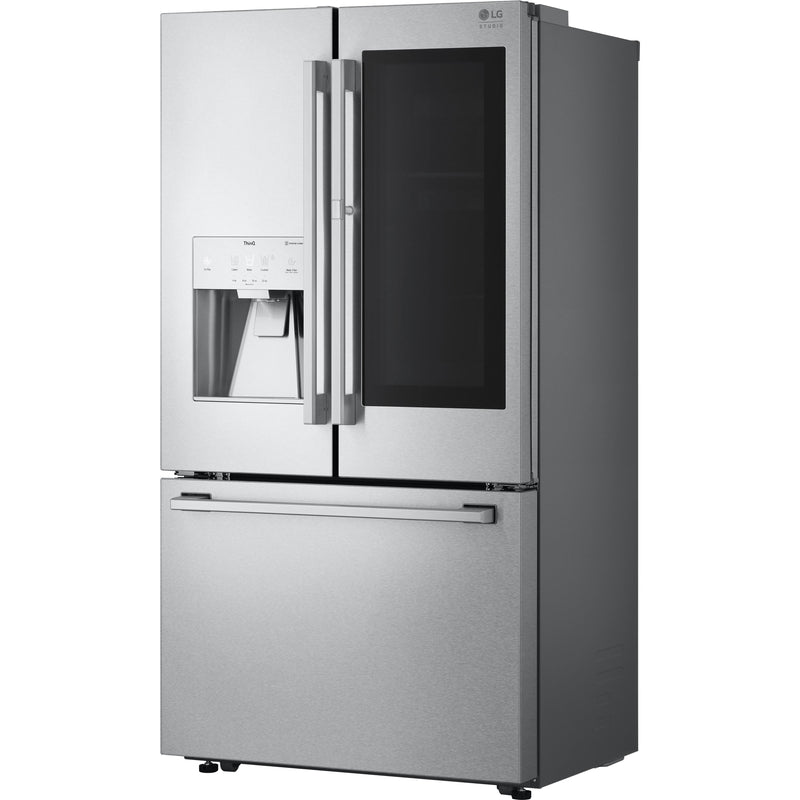 LG STUDIO 36-inch, 23.5 cu.ft. Freestanding French 3-Door Refrigerator with Wi-Fi Connect SRFVC2416S IMAGE 13