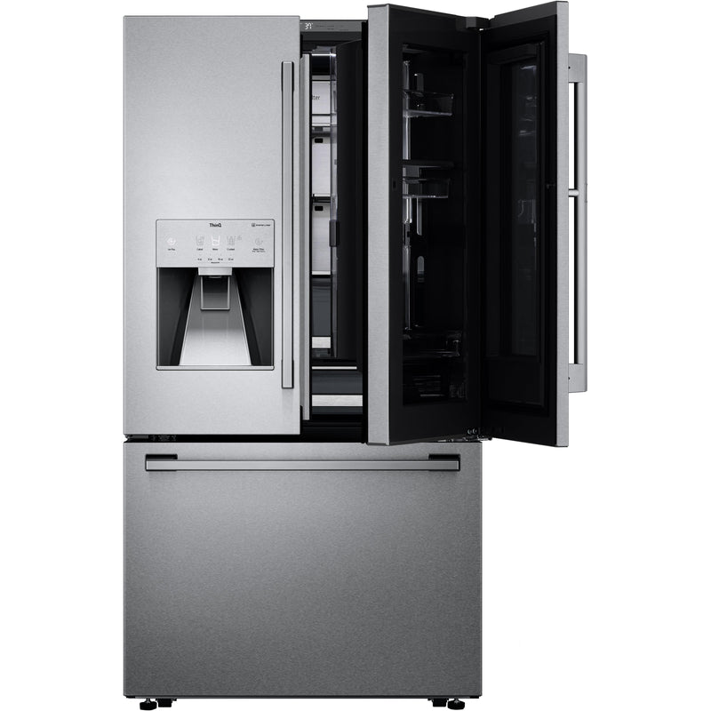 LG STUDIO 36-inch, 23.5 cu.ft. Freestanding French 3-Door Refrigerator with Wi-Fi Connect SRFVC2416S IMAGE 6