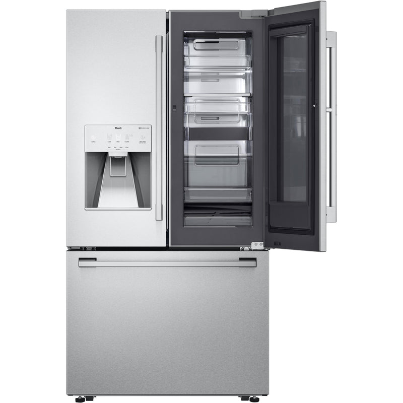 LG STUDIO 36-inch, 23.5 cu.ft. Freestanding French 3-Door Refrigerator with Wi-Fi Connect SRFVC2416S IMAGE 7