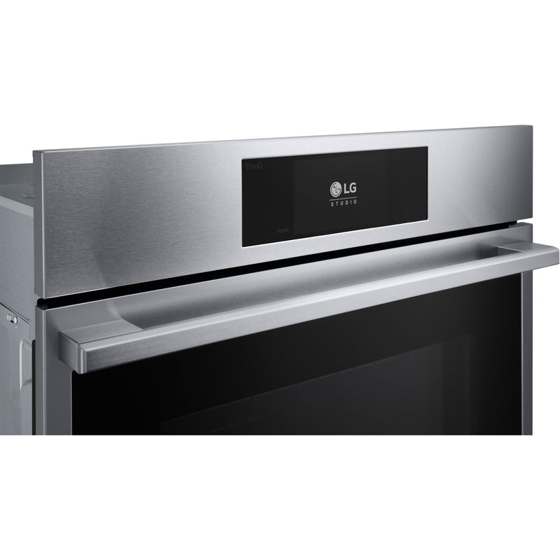 LG STUDIO 30-inch, 4.7 cu.ft. Built-in Single Wall Oven with Convection Technology WSES4728F IMAGE 2