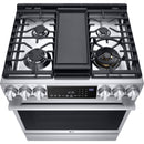 LG STUDIO 30-inch Slide-in Gas Range with Convection Technology LSGS6338F IMAGE 2