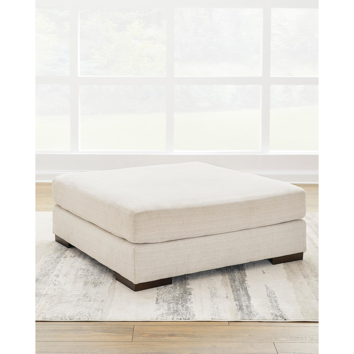 Ashley オットマン Ashley Lyndeboro Fabric Ottoman ASY7456