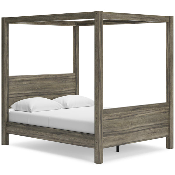 Signature Design by Ashley Shallifer Queen Canopy Bed ASY5713 IMAGE 1