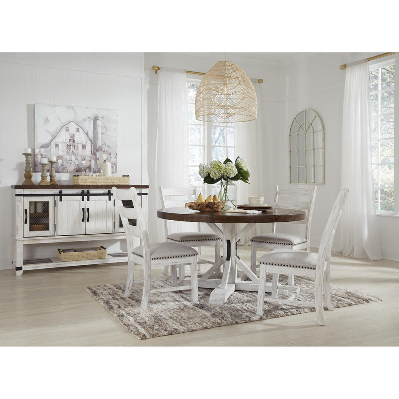 Signature Design by Ashley Round Valebeck Dining Table with Pedestal Base ASY2761 IMAGE 6