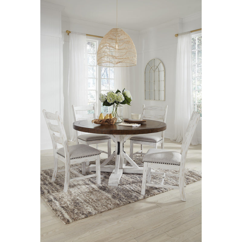 Signature Design by Ashley Round Valebeck Dining Table with Pedestal Base ASY2761 IMAGE 7