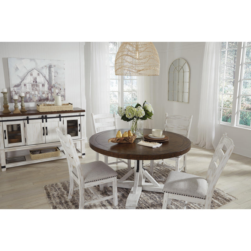 Signature Design by Ashley Round Valebeck Dining Table with Pedestal Base ASY2761 IMAGE 8