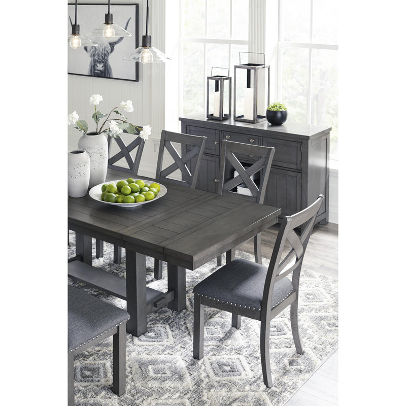 Signature Design by Ashley Myshanna Dining Table with Pedestal Base ASY2729 IMAGE 8