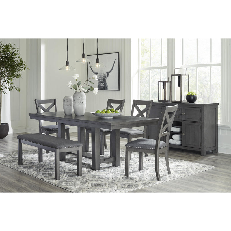 Signature Design by Ashley Myshanna Dining Table with Pedestal Base ASY2729 IMAGE 9