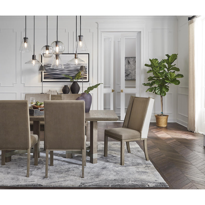 Signature Design by Ashley Chrestner Dining Table with Pedestal Base ASY2701 IMAGE 7