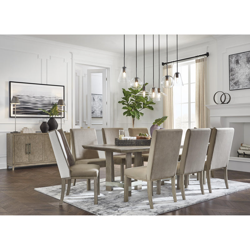 Signature Design by Ashley Chrestner Dining Table with Pedestal Base ASY2701 IMAGE 9
